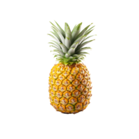 AI generated Pineapple png isolated on transparent background