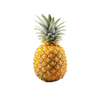 AI generated Pineapple png isolated on transparent background