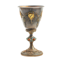 AI generated Goblet isolated on transparent background png