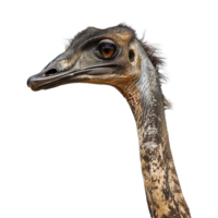 ai genererad pharusrhacos dinosaurie isolerat på transparent bakgrund png