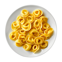 ai generiert Italienisch ausgestopft Pasta isoliert auf transparent Hintergrund png