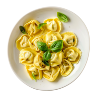 ai generado italiano relleno pasta aislado en transparente antecedentes png