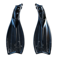 AI generated Diver fins isolated on transparent background png