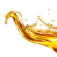 AI generated Abstract lubricant oil isolated on transparent background png