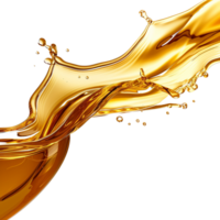 AI generated Abstract lubricant oil isolated on transparent background png