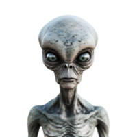 AI generated 3d render alien on transparent background png