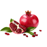 AI generated Fresh Pomegranate png isolated on transparent background