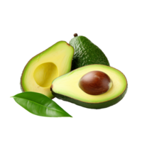 ai gegenereerd vers avocado PNG geïsoleerd Aan transparant achtergrond