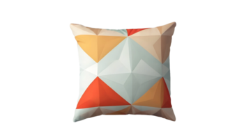 AI generated Colorful pillow FREE PNG