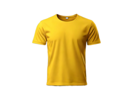 AI generated T-shirt for mockup FREE PNG