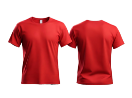 ai gegenereerd t-shirt voor mockup vrij PNG