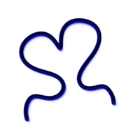 3D Heart Line png