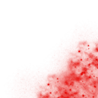 Abstract Red Nebula Corner png