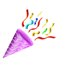 Party Popper Decoration png