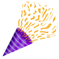 Party Popper Decoration png