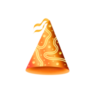 Golden Party Hat png