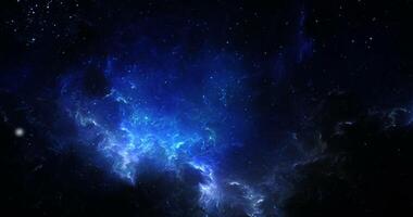 Reise durch ein Galaxis im das Universum video