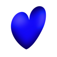 Glossy Heart Paint png