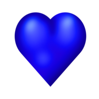 3d Glossy Heart png