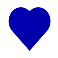 blu cuore struttura png