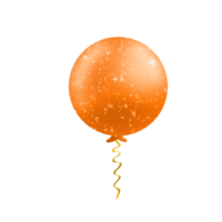 ballon bleu réaliste png