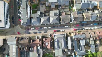 High Angle Footage of Most Beautiful Central Watford City of England UK. March 3rd, 2024 video