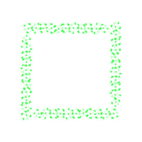 abstrato corações fronteira quadro, Armação png