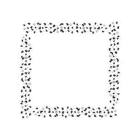 abstrato corações fronteira quadro, Armação png