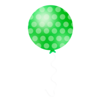 Realistic Green Balloon png