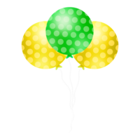 réaliste fête des ballons png