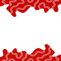 Abstract Wavy Frame Border png