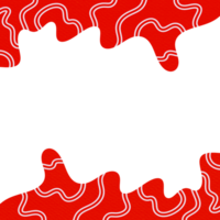 Abstract Wavy Frame Border png