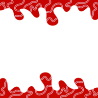 Abstract Wavy Frame Border png