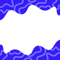 Abstract Wavy Frame Border png