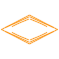 Orange Neon- Rahmen png