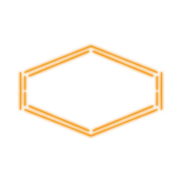 Orange Neon- Rahmen png