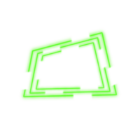 Green Neon Frame png