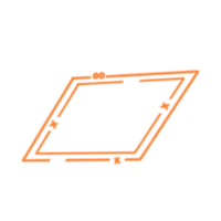 Abstract Neon Frame png