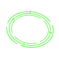 abstrait néon Cadre png