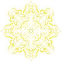 abstrait floral ligne ornement png