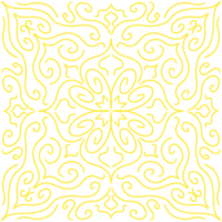 abstrakt islamisch Muster Hintergrund png