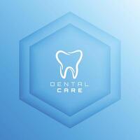 profesional dental clínica logo modelo para diente alineación vector