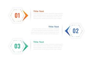 three step infographic process chart template design vector