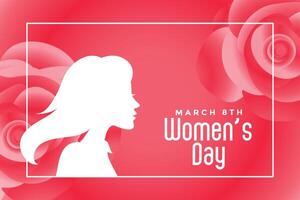 creative happy womens day festival banner design vector