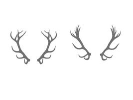 Deer Hunter Heads set vector