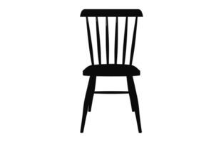 Wooden chairs silhouette, Chair silhouettes, Wooden modern chairs silhouette, Wooden chairs vector set