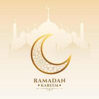 religious ramadan kareem celebration background vector