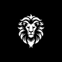 Logo design with the shape of a lion head vector