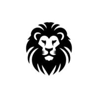 Logo design with the shape of a lion head vector