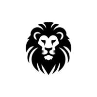 Logo design with the shape of a lion head vector